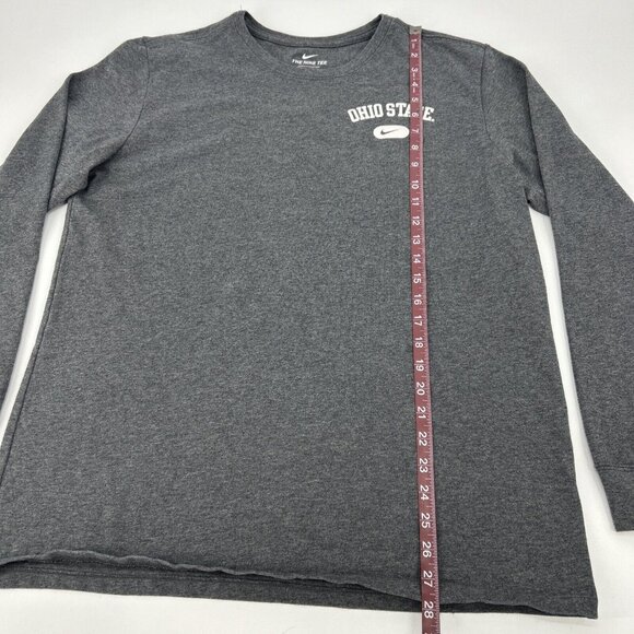 The Ohio State Buckeyes Sweatshirt Women's XL Gray Nike Long Sleeve Crew Neck - Picture 7 of 10